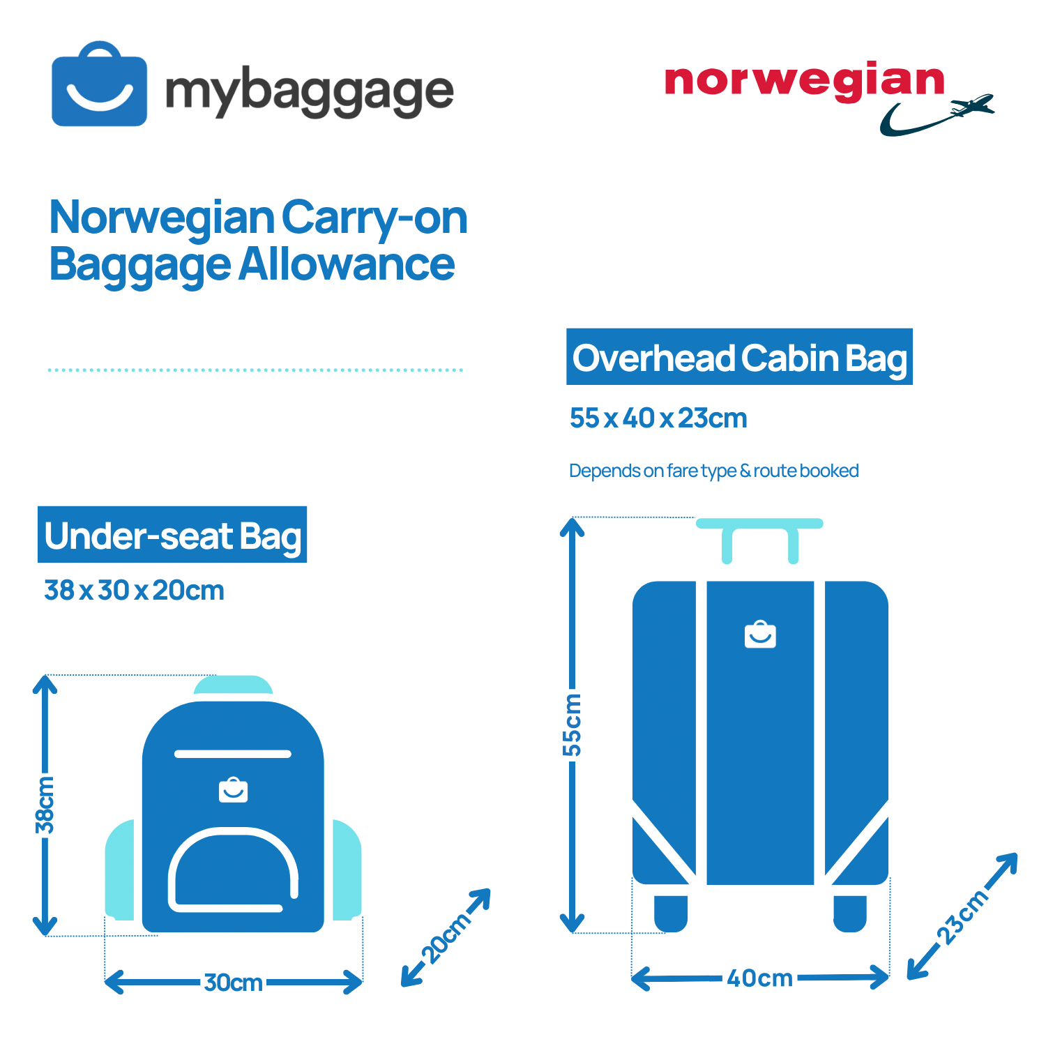 Norwegian Airlines 2024 Baggage Allowance And Fees My Baggage